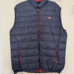 johnnie-O Men's Blue Puffer Vest